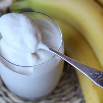 Coconut Milk Banana Smoothie Ice Cream