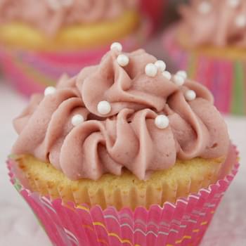 Lemon- Raspberry Cupcakes