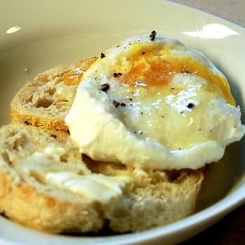Truffle Poached Eggs & Toast