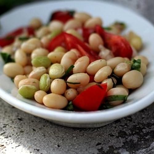 Fresh Shelling Bean Salad