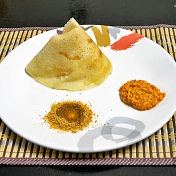 South Indian breakfast trail#7-Dosai platter