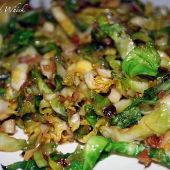 Caramelized Brussel Sprouts (Eat Live Run)