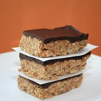 Chocolate Nut Energy Bars (Low Carb and Gluten Free)