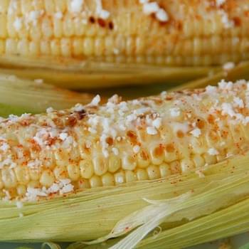 Elote, or Mexican Grilled Corn