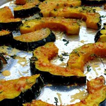 Parmesan-Roasted Acorn Squash