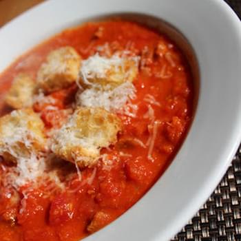 Spanish Chorizo Tomato Soup