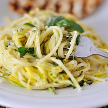Zucchini & Yellow Squash Spaghetti