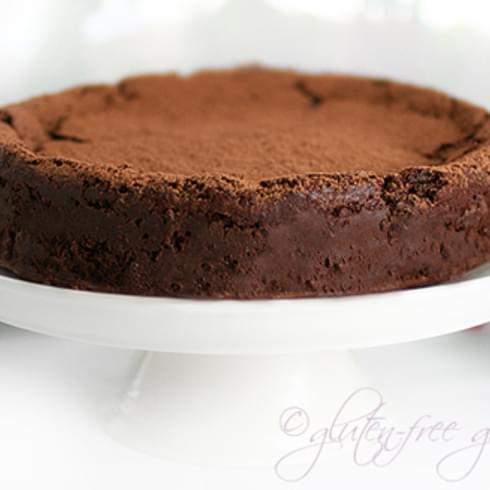Karina's Wildly Rich Chocolate Truffle Cake