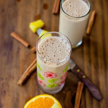Citrus and Spice Smoothie (vegan and gluten-free)