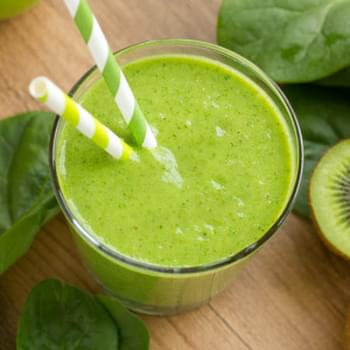 Tropical Green Monster Smoothie