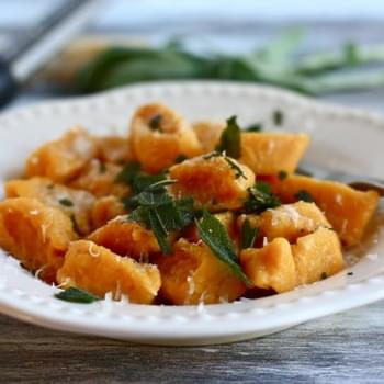 Butternut Squash Gnocchi with Browned Butter and Fried Sage