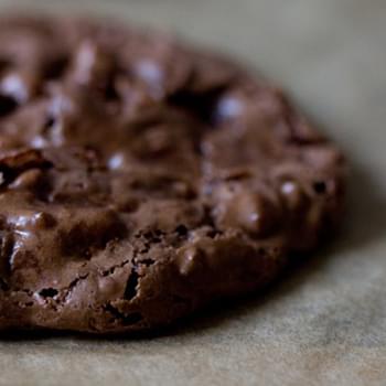 Chocolate Puddle Cookies
