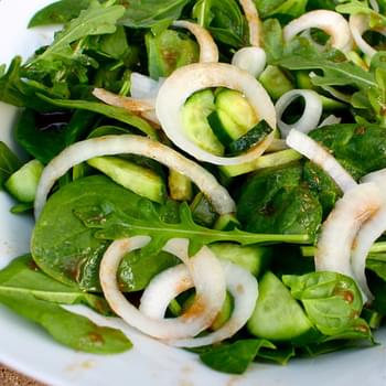 Arugula Cucumber Salad