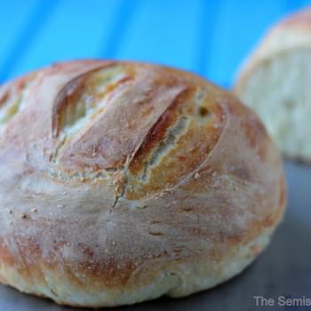 Easy 4 Ingredient Artisan Bread