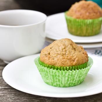 Applesauce Muffins with Pear