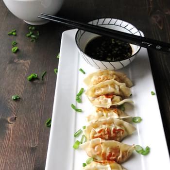 Homemade Gyoza and the Best Dipping Sauce Ever