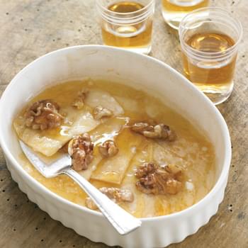 Roasted Pecorino with Honey & Nuts