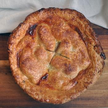 Pear Pie with Maple and Ginger