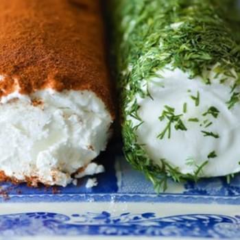 Goat Cheese with Fresh Dill and Paprika