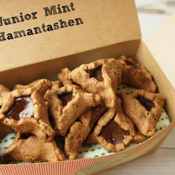 Chocolate Mint Hamantashen