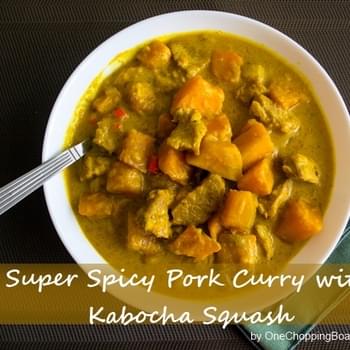 Super Spicy Pork Curry with Kabocha Squash