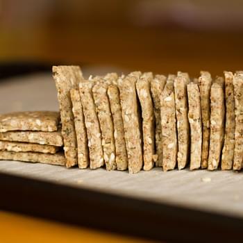 Easy Vegan & Gluten-Free Crackers