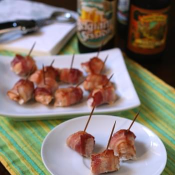 Spicy Bacon-Wrapped Chicken Bites