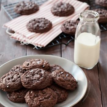 Double Chocolate Chipotle Cookies