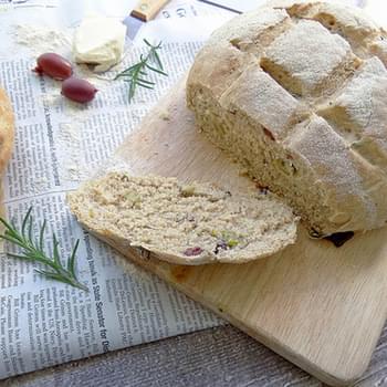 Rosemary Olive Peasant Bread