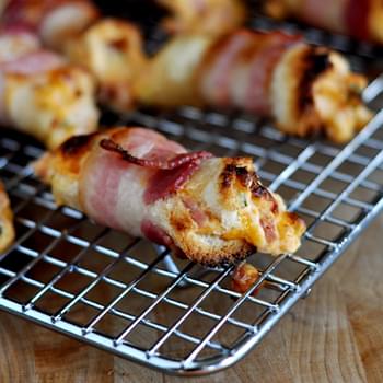 Sizzling Bacon and Cheese Pinwheels