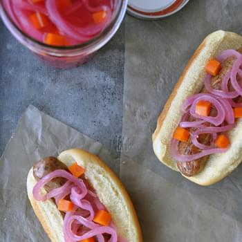 Pickled Red Onion & Carrot Relish