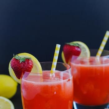 Strawberry-Ginger Lemonade
