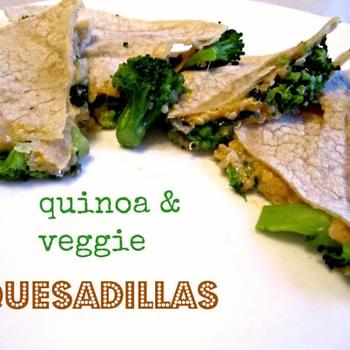 Quinoa And Veggie Quesadillas