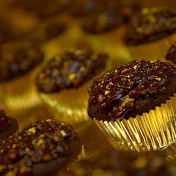 Ferrero Rocher Cupcakes: Rich Chocolate Cupcakes with Hazelnut