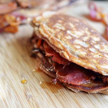 Bacon Pancake Sandwiches