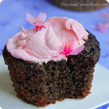 Cherry Blossom Cupcakes