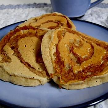 Apple-Cinnamon Swirl Pancakes