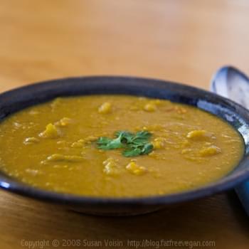 Curried Eggplant Soup
