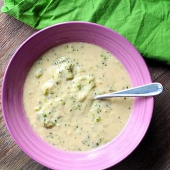 Dairy-Free Broccoli Cheddar Soup