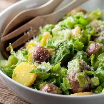 Potato Caesar Salad