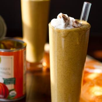 Creamy Pumpkin Pie Smoothie for Two