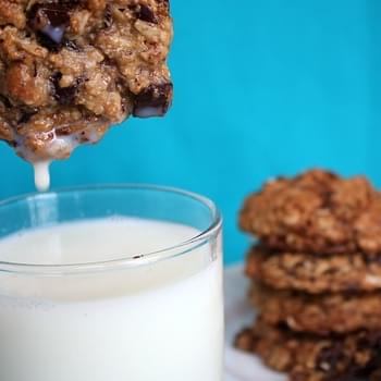 Healthy Chocolate Chip- Oatmeal Cookies