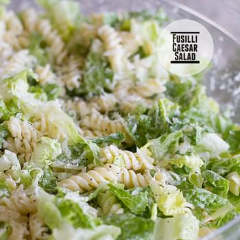 Fusilli Caesar Salad