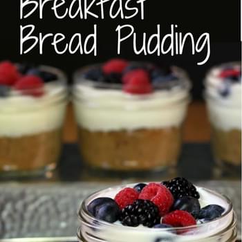 Healthy Breakfast Bread Pudding