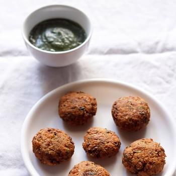 Chana Vada Or Chickpea Fritters