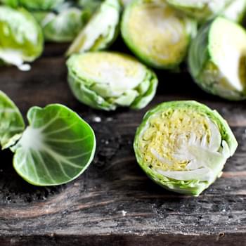 Coconut Toasted Brussels