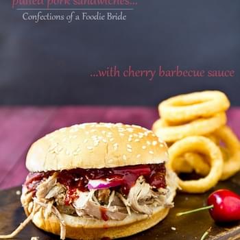 Pulled Pork Sandwiches with Cherry Barbecue Sauce