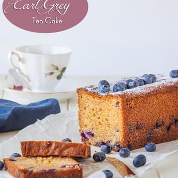 Blueberry and Earl Grey Tea Cake