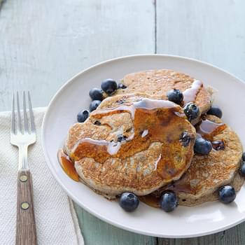 Buckwheat-Blueberry Pancakes