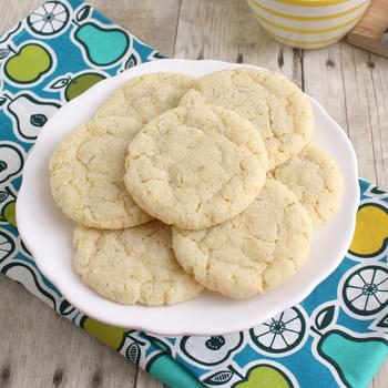 Chewy Coconut-Lime Sugar Cookies